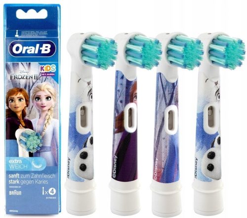  BRAUN ORAL-B STAGES CHILDREN FROZEN TIPS 4 PCS.