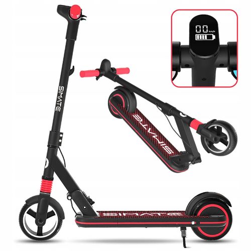  SIMATE S3 electric scooter black 14 km/h