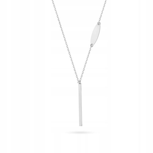  SILVER NECKLACE Women's Chain 925 Tie with Stick Belka