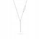  SILVER NECKLACE Women's Chain 925 Tie with Stick Belka