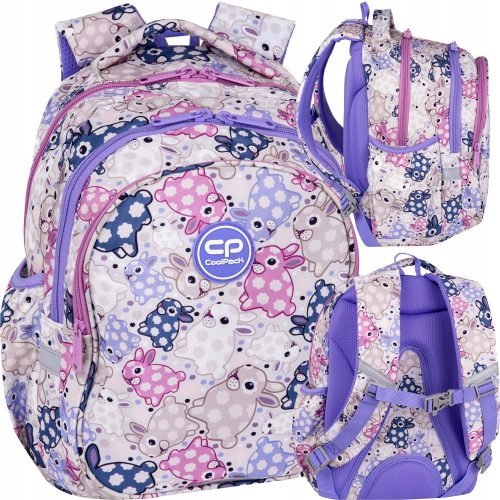  COOLPACK YOUTH SCHOOL BACKPACK FOR BUNNY GIRLS CLASS 1-3