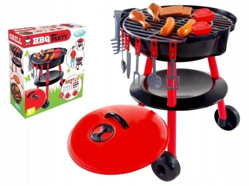  Mini Grill For Kids 30 Pieces Cutlery + Food Accessories