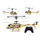  Remote Controlled RC HELICOPTER with Remote Control, LED Drone, Gold