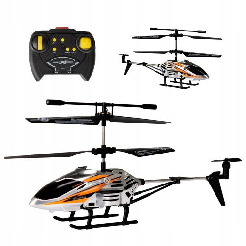  Remote Controlled RC HELICOPTER, Drone, Silver-Orange Color