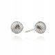  SILVER EARRINGS FOR WOMEN pr. 925 Rhodium-plated Balls Balls on a Stud