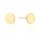 Gold-plated SILVER EARRINGS for women, 925, Plates, Hoops, Studs