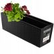  Kadax flowerpot 56 cm x 56 x 19 cm, black plastic