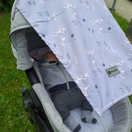  Rollers - Stroller Cover - Grey Gypso