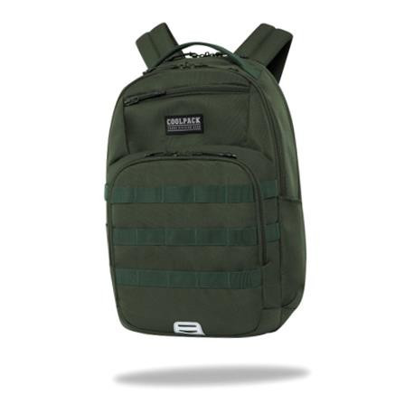  CoolPack Multi-Compartment School Backpack, Green Shades, 27 l