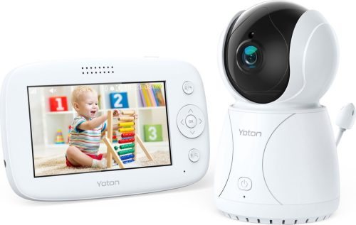  YOTON white electronic baby monitor