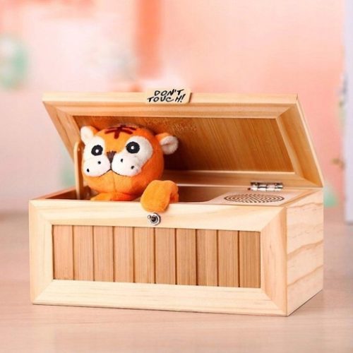  Audio Version Useless Box Wooden Electronic