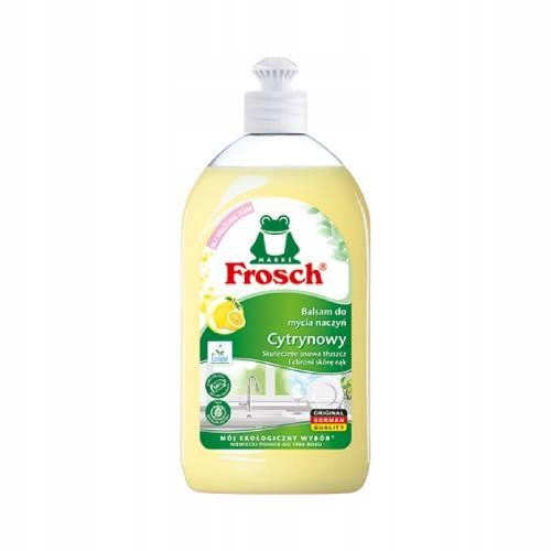  FROSCH CITRUS LEMON SCENTED DISHWASHING BALM, LIQUID 500ML