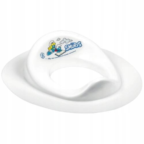  MALTEX Toilet seat cover SMURFS, white