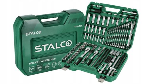  set of socket and open-end wrenches, 219-piece