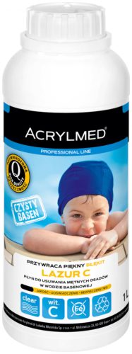  Acrylmed Lazur C liquid for removing cloudy deposits 1 l