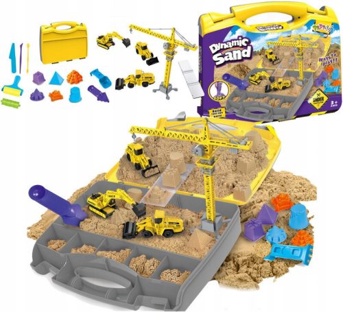  Construction Set Crane Kinetic Sand Construction Vehicles for Children