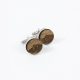  Wooden Cufflinks for a wedding shirt, wooden, MOUNTAINS 2