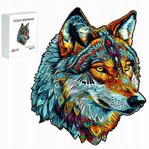  WOODEN PUZZLE FOR ADULTS CHILDREN 126 PIECES WOLF GIFT FOR CHILDREN