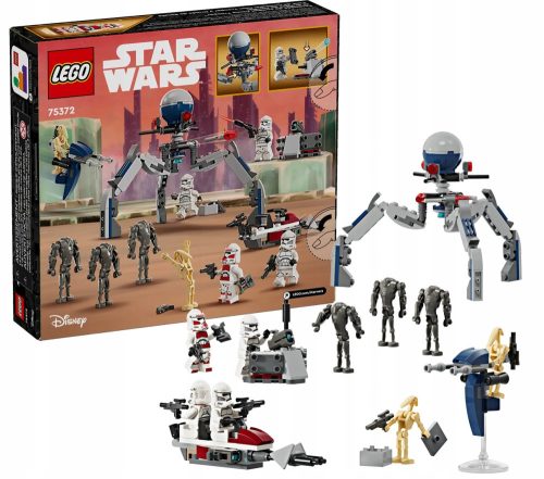  LEGO Star Wars 75372 Clone Trooper und Battle Droid Battle Pack