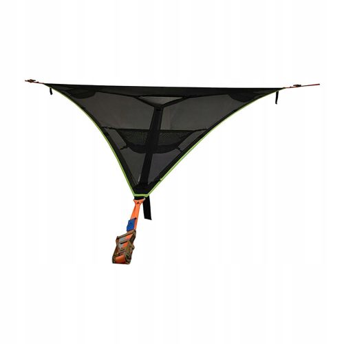  Hanging Camping Hammock for Multiple People, Black, 2.8 m