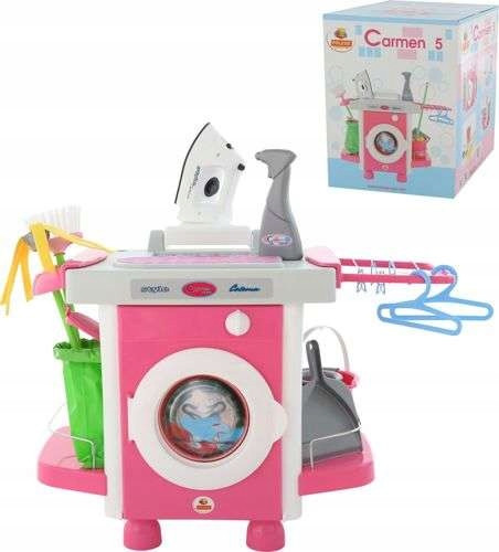  Children's washing machine Polesie Carmen 58843 pink 48.5x39x39 cm