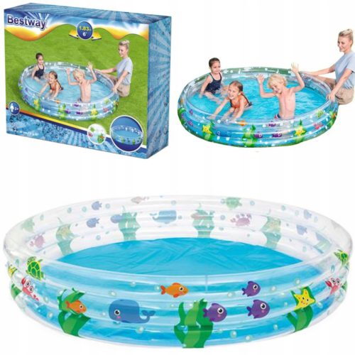  Bestway round inflatable pool 183 x 183 cm