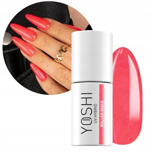  YOSHI HYBRID NAIL POLISH WITH FLASH EFFECT REFLECTIVE 013 ROLLER DISCO 6 ml