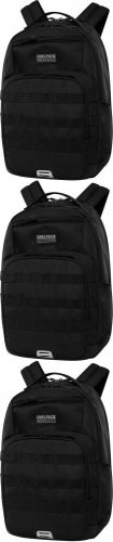 CoolPack Army Black 27L Youth School Backpack with Tactical Features