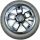  Adamex Pajero stroller wheel, dark rim, 12 inch rear