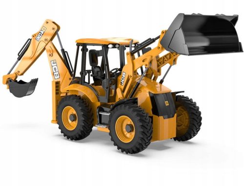  JCB DoubleE remote controlled excavator, remote control, loader, bulldozer, yellow machine