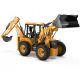  JCB DoubleE remote controlled excavator, remote control, loader, bulldozer, yellow machine