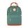 Himawari Urban Youth School Backpack - Sea Blue with Water-Resistant Orange Accents