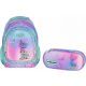  Head multi-compartment school backpack, multi-coloured, 20 l + Head pencil case
