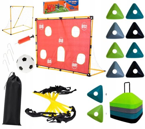  Gymnastics sports animation set kindergarten school 14 elements + football goal accuracy training mat ball