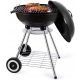  BBQ Grill TEXAS KETTLE Garden Charcoal Briquette Grill Closed LID Shelf