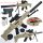  Scar Assault Sniper Rifle For AIR SOFT GUN Balls + Pistol + 800 Balls