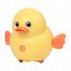  Walking Duck Toy Fun Moving Toy with Music and Lights Yellow Baby