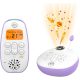  BT white electronic baby monitor + Self-adhesive sticker with the Droppx logo