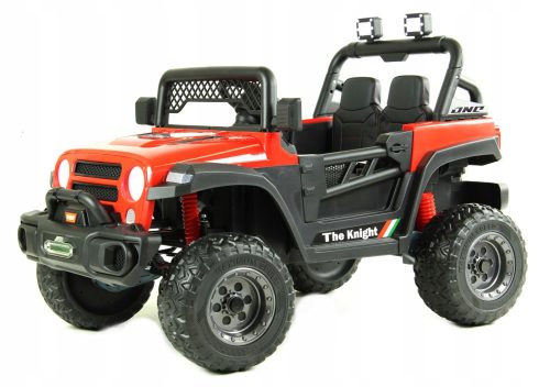  Battery-operated children's car 4x4, EVA leather, remote control CAR-JM-8-RED