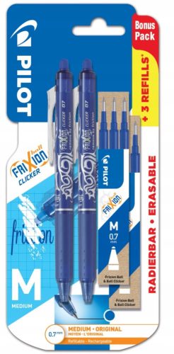  Blue Frixion ballpoint pen set