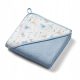  Terry bathrobe with hood 100x100cm Babyono 1552/02 blue