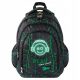  ST.RIGHT Multi-compartment school backpack, black, green tones, multicolored, 26 years