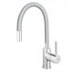  Ferro BZA4S floor-standing kitchen faucet, grey