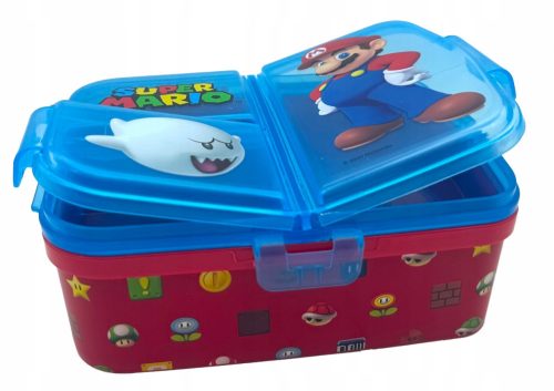  SUER MARIO Box Organizer Lunchbox 4 Fächer