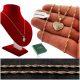  GOLD NECKLACE SURGICAL STEEL / HEART WITH 18K ZIRCONS GIFT + FREE