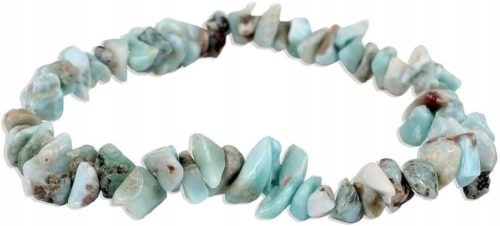  BRACELET - LARIMAR natural precious stones from the Dominican Republic TALISMAN