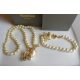  Vivienne Westwood Pearl Set Necklace and Bracelet