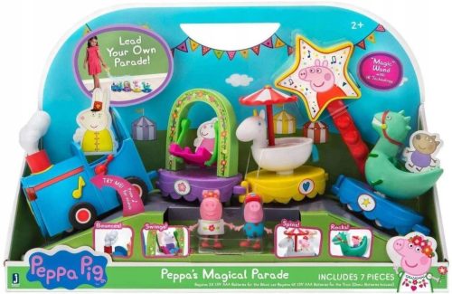  Peppa Pig Magic Train Battery Operated Figures Rides Wand