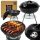  GARDEN CHARCOAL GRILL BOWL COVER Rino Garden GW-O CHROME GRATE 34cm