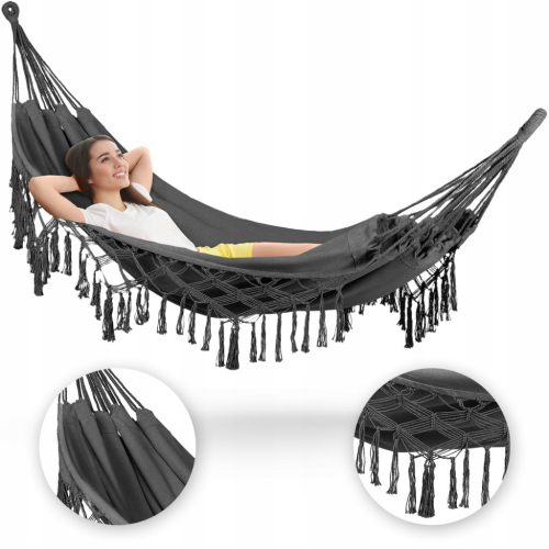  Hammock without pole Outtec Gray tones 200 kg 200 x 150